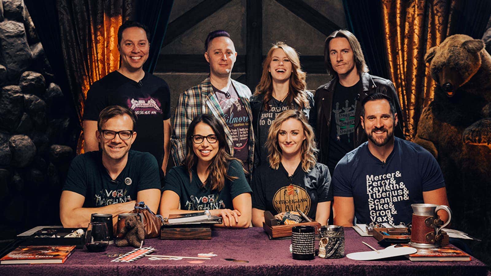 Le Casting Principal De Critical Role. 