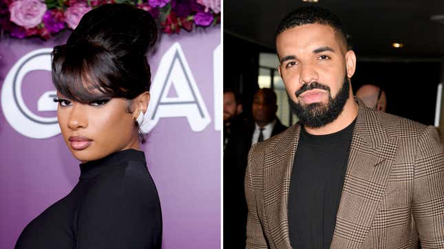 Image for article titled Drake Accuses Megan Thee Stallion of Lying About Being Shot in New Lyrics