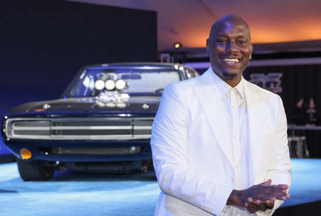  Tyrese Gibson attends the trailer launch of Universal Pictures’ “Fast X” on February 09, 2023 in Los Angeles, California.