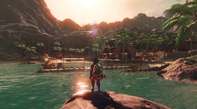 Imagen para el artículo titulado Ray tracing y 8K: El Zelda: Breath Of The Wild como nunca lo habías visto