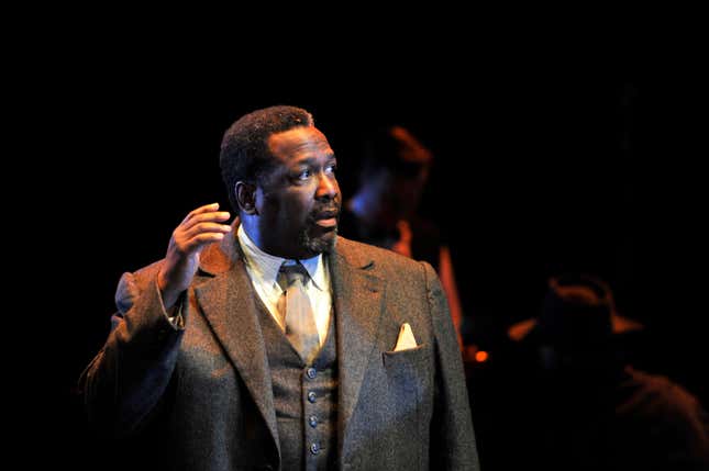Image for article titled Wendell Pierce Saves Broadway Production By Calming Down Irate Audience Member
