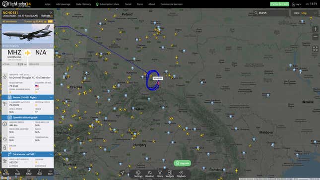 Image for article titled Thousands Are Watching The Ukranian Conflict Through Flight Trackers
