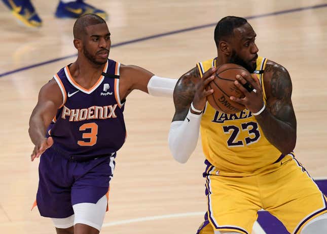 Chris Paul and LeBron James spoke out about Sarver’s slap on the wrist