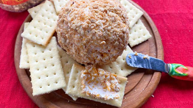Image for article titled Coat Your Cheeseballs in Fried Garlic