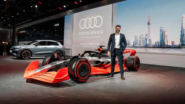 Audi’s F1 public debut at Auto Shanghai