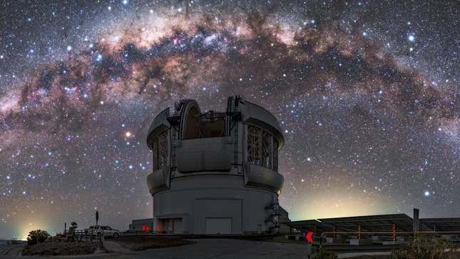 El observatorio Géminis Sur en Chile. 