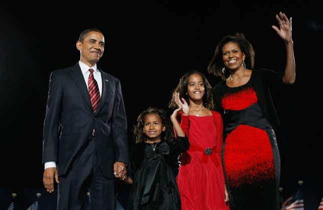 Image for article titled The Evolution of Malia and Sasha Obama