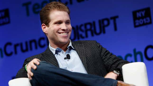 Joe Lonsdale, cofundador de Palantir, en TechCrunch Disrupt NY 2013
