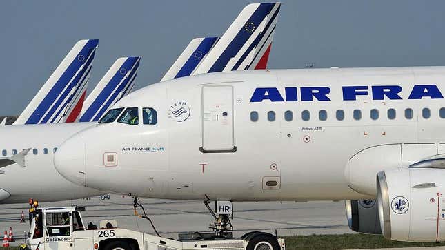 Air France disabled its Twitter customer support