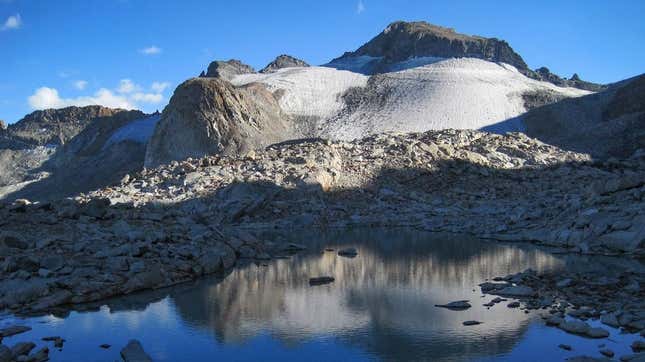 Lyell Glacier in Yosemite is one of two active glaciers still in the park. By 2050, it’s expected to be gone. 