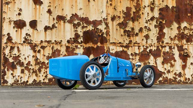 A photo of the Baby Bugatti II. 