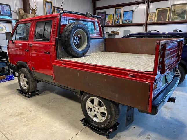 Image for article titled At $40,000, Is This 1989 VW Tristar Doka Pickup Totally Dope?