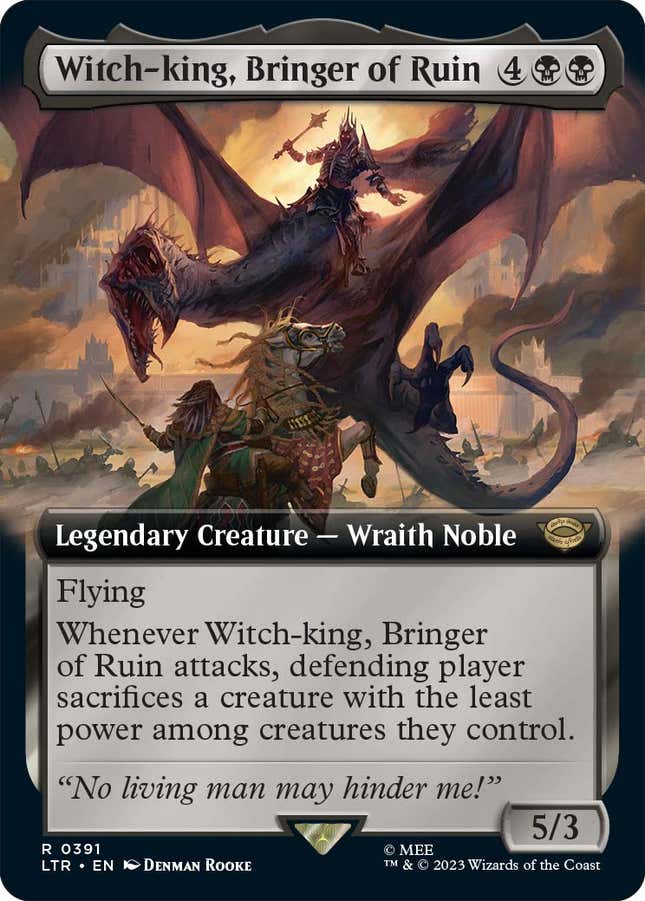 Image for article titled Magic: The Gathering's Lord of the Rings Set Is Full of Precious Art