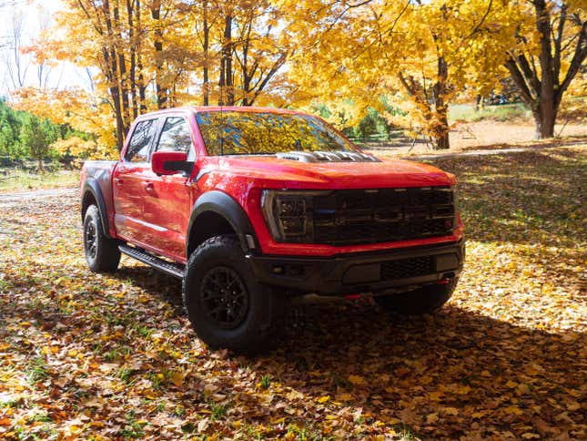 Image for article titled The 2023 Ford F-150 Raptor R Is Scary Quick But Shockingly Friendly