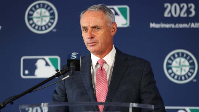 Image for article titled Rob Manfred Open To Any Ideas To Make MLB All-Star Game Worse This Year