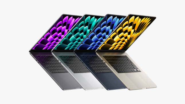 Los nuevos MacBook Air de 15 pulgadas que presentó Apple durante el WWDC 2023