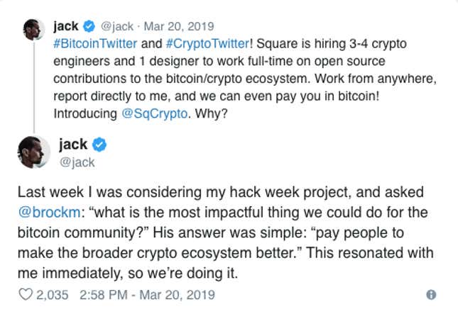 Image for article titled Square’s open-source initiative, and CBDCs get slammed