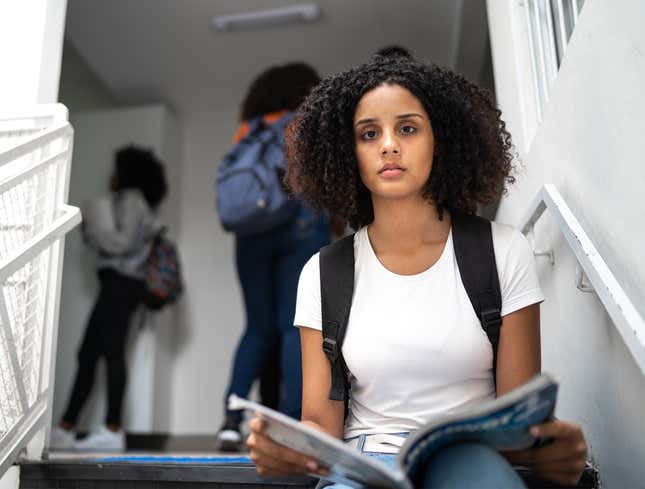Image for article titled Black Student Breaks Dress Code By Having Hair