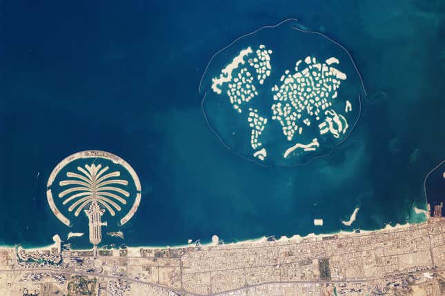 Image for article titled How humans shape the earth’s surface, as seen from space