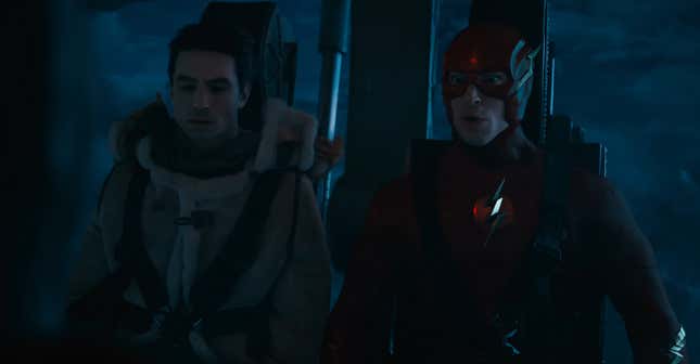 Image for article titled Everything (and Every Batman) We Spotted in The Flash&#39;s Flashy New Trailer