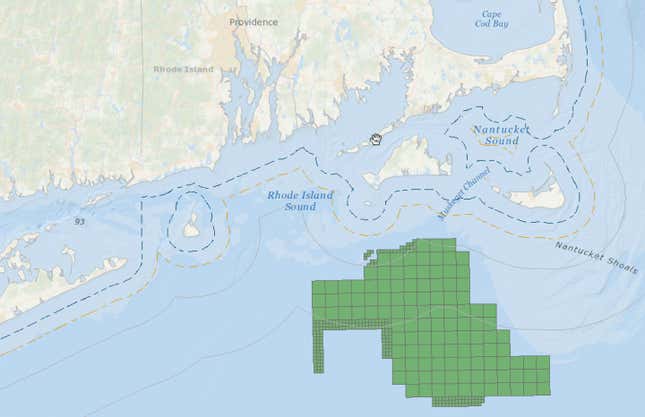 wind development area map