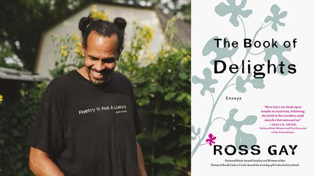 The author (left) and his delight diary.