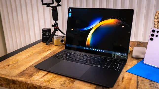 A photo of the Galaxy Book 3 Pro 