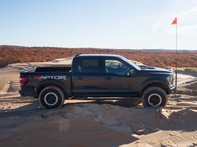 Image for article titled The 2023 Ford F-150 Raptor R Is Scary Quick But Shockingly Friendly