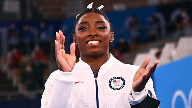 Image for article titled Conservatives Blast Simone Biles For Robbing Them Of Opportunity To Criticize Her Win