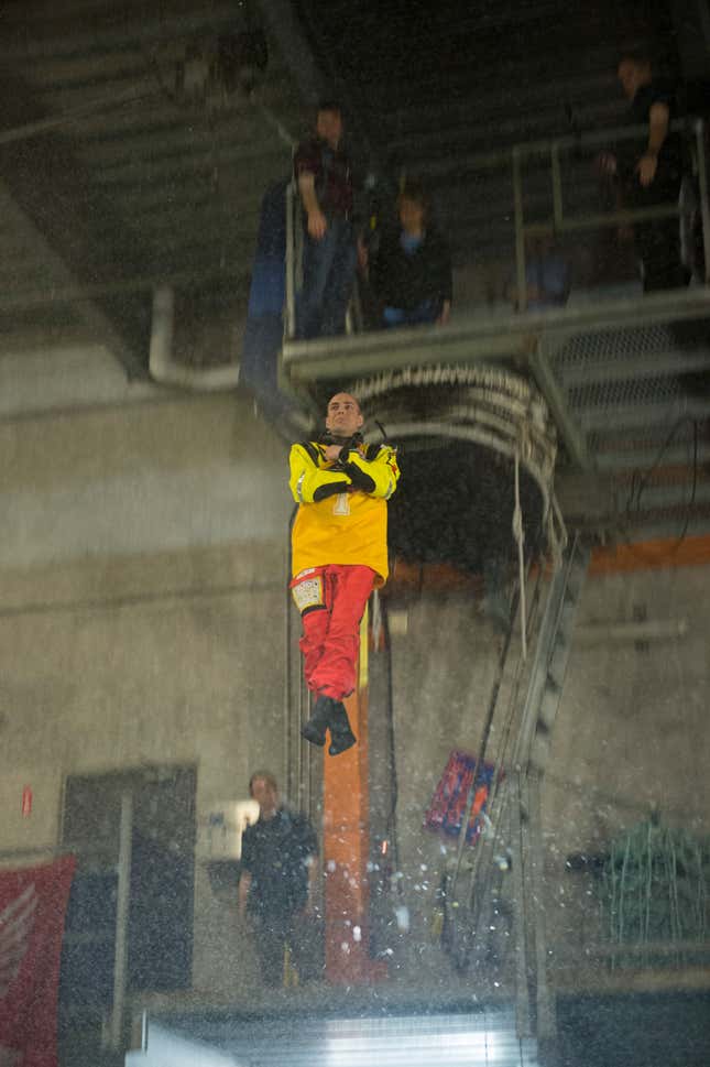 Don’t look down.