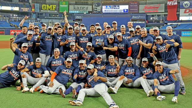 The Houston Astros won another AL West title