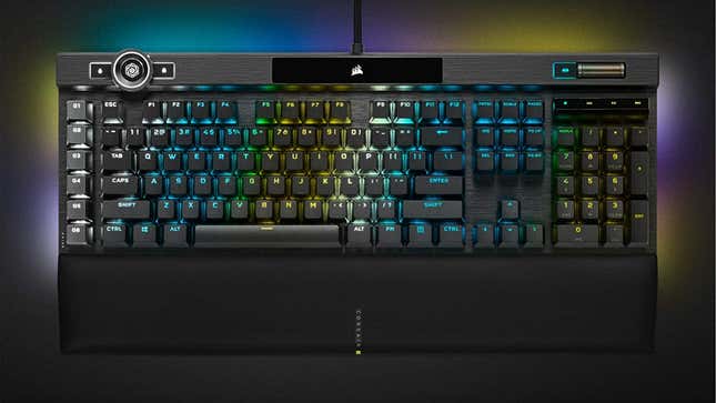 Enhance Your Gaming Setup With a Corsair RGB Mechanical Gaming Keyboard for 20% off