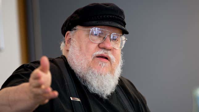 Image for article titled George R.R. Martin Presses Ghostwriter On What’s Taking So Long