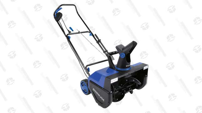 Prepare for the Next Big Snow Storm With an Electric Walk-Behind Snow Blower for $233