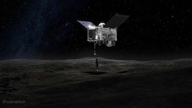 Image for article titled NASA’s OSIRIS-REx Spacecraft Is Racing Back to Earth With a Scoop of Asteroid