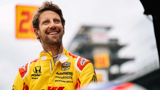 Image for article titled Romain Grosjean Is Ready To Win His First IndyCar Race