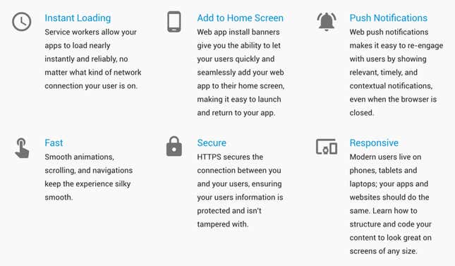 Features of Google product