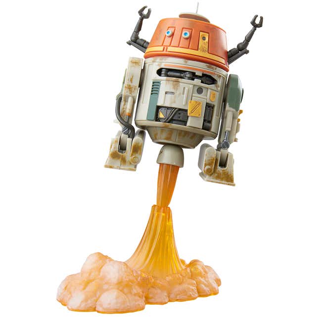 Imagen para el artículo titulado Los nuevos juguetes Ahsoka de Hasbro incluyen algunos droides muy buenos