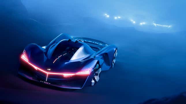 If the Alpenglow turned around right now, it’d see the faces of Alpine’s upcoming A110 replacement, B-segment entry-level sports car and grand-touring crossover. Talk about a missed connection.