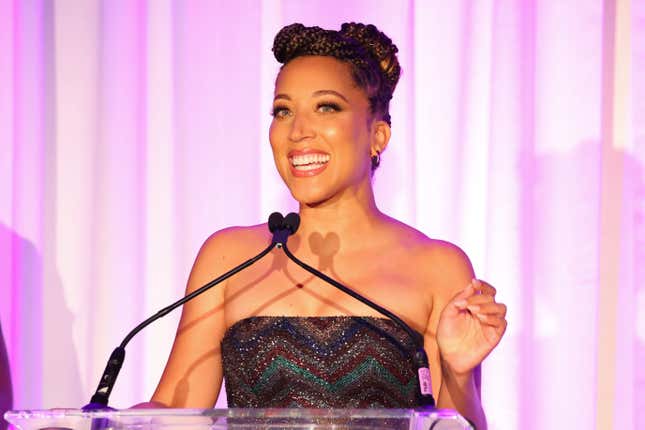 Robin Thede attends 4th Annual AAFCA TV Honors presented by the African American Film Critics Association at SLS Hotel, a Luxury Collection Hotel, Beverly Hills on August 20, 2022 in Los Angeles, California. (Photo by Leon Bennett/Getty Images)