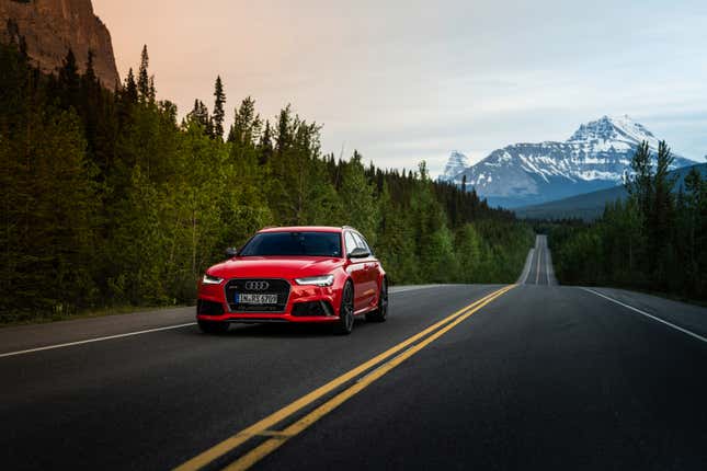 Image for article titled Celebrating 20 Years of Audi RS6 Wagons by Driving Every Generation