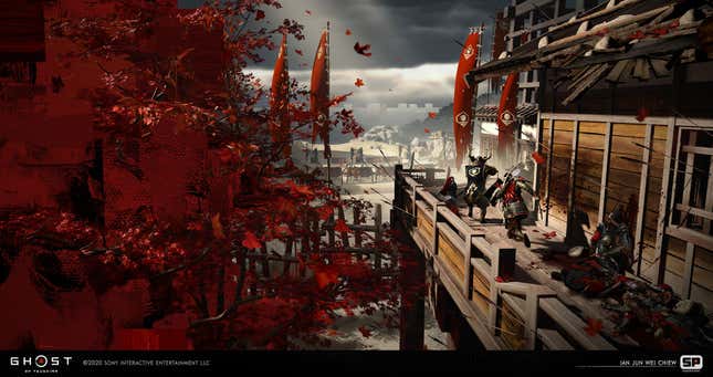 Image for article titled The Art Of Ghost Of Tsushima