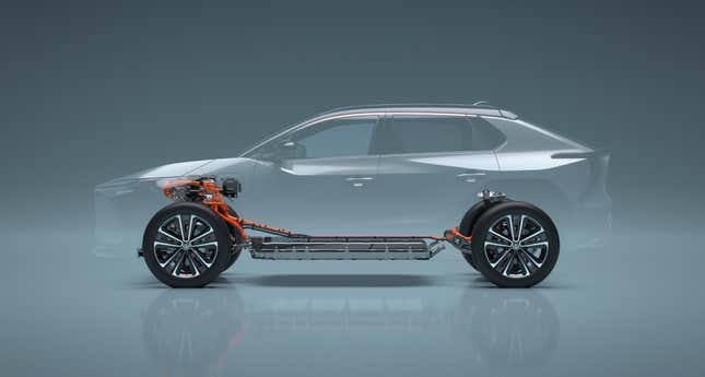 Image for article titled Toyota's New Battery Electric Concept Has A Stupid Yoke Like A Tesla And It's All Just Embarrassing