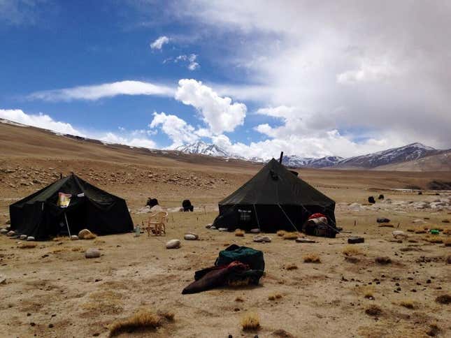 The world’s highest polling station—Anlay Phu, Ladakh