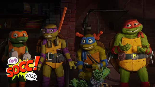 Comic-Con 2023: Teenage Mutant Ninja Turtles Mutant Mayhem Clip