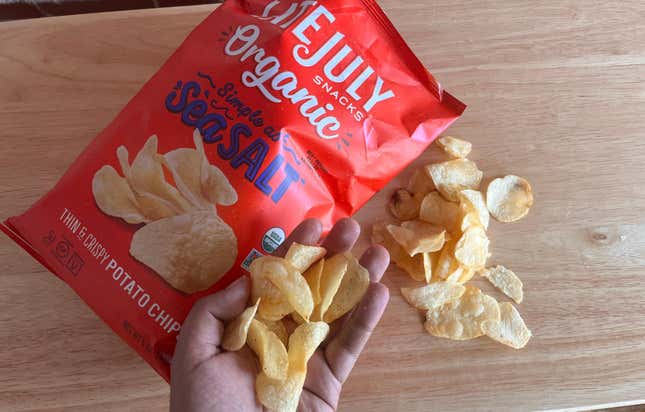 Late July Organic Simple as Sea Salt Thin & Crispy Potato Chip