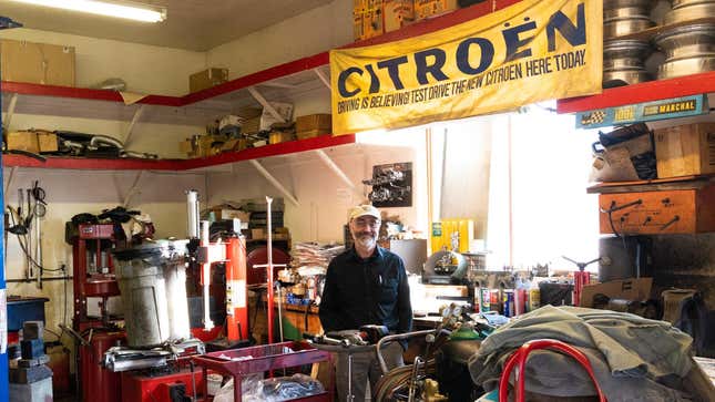 Image for article titled America&#39;s Best Citroën Mechanic Wants You to Take Over His Shop