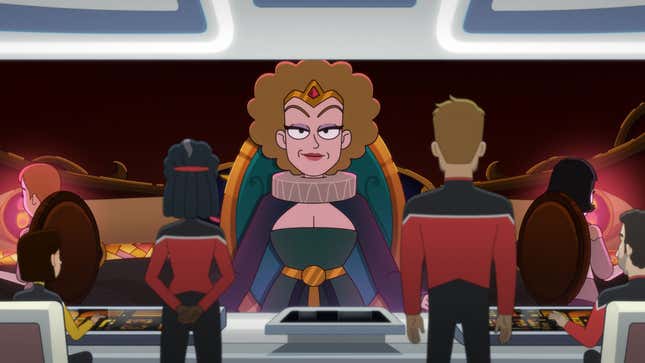Image for article titled Star Trek: Lower Decks Gave Us a Happy Ending with Sex and an Evil Computer