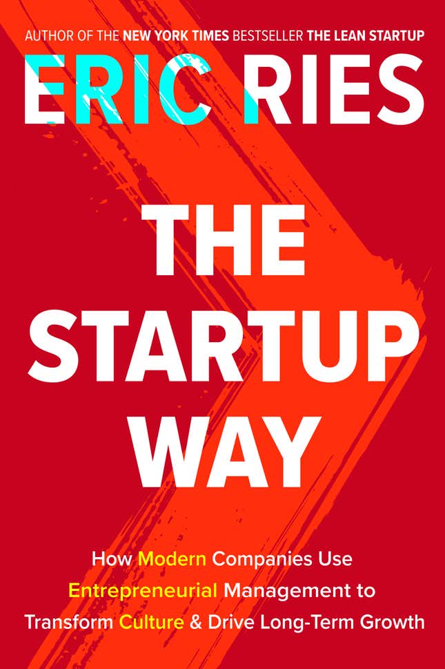 Image for article titled Lean Startup evangelist Eric Ries on how big companies can stay competitive