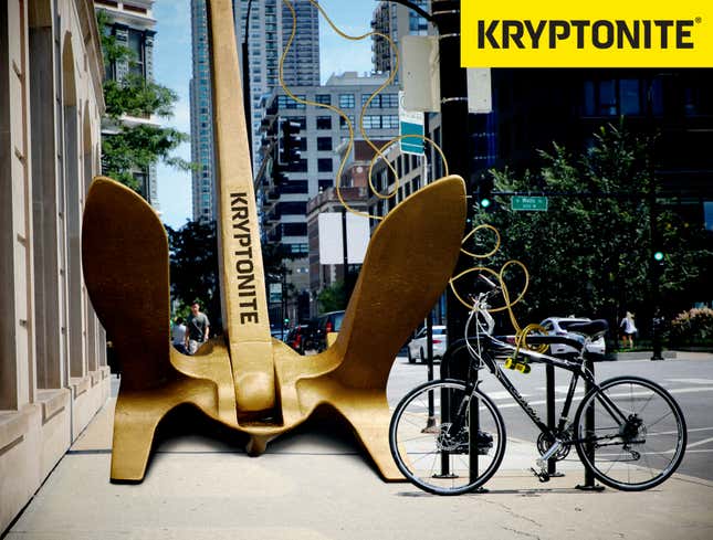 Image for article titled Kryptonite Introduces New 15-Ton Bike Anchor